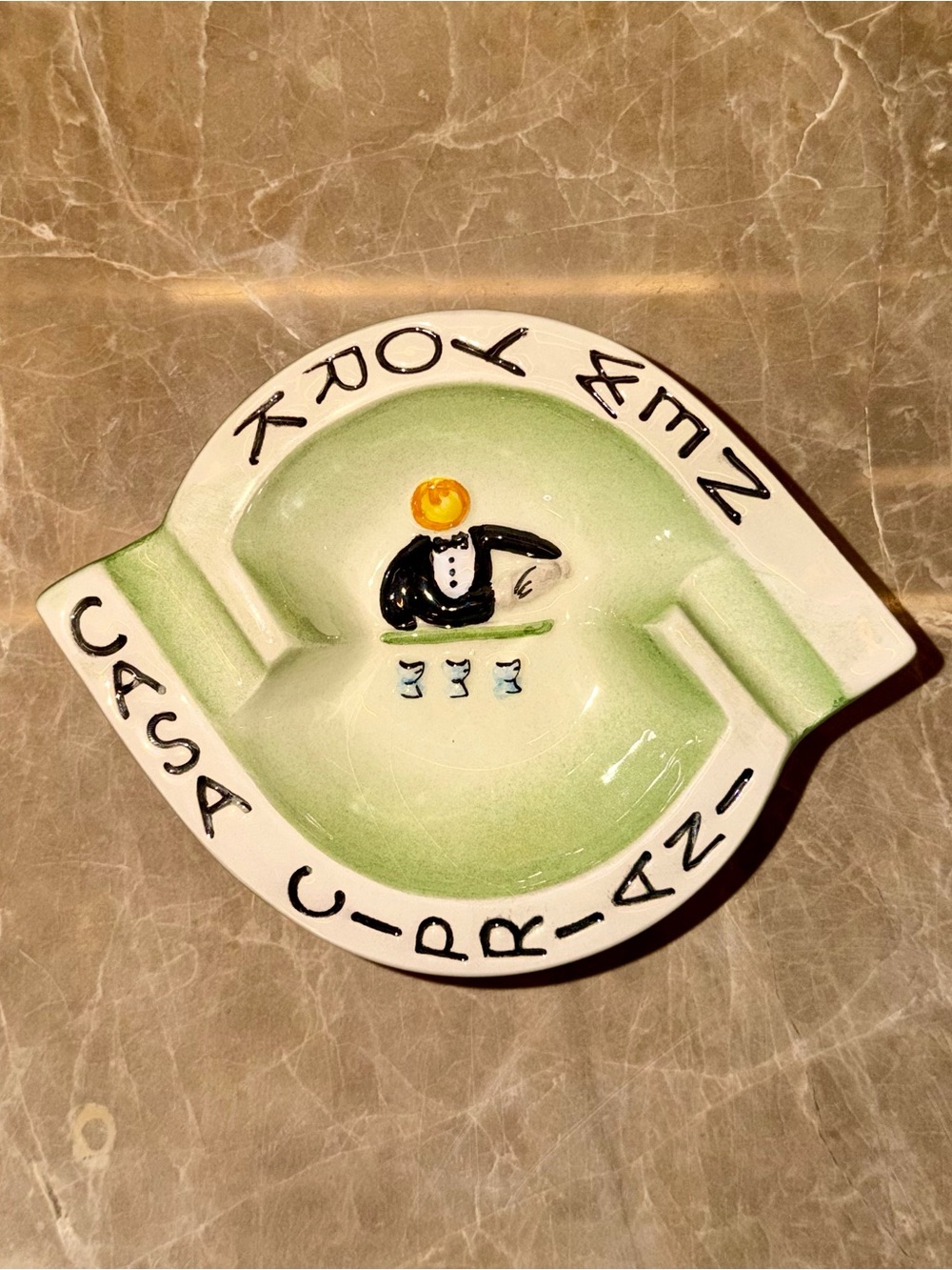 NEW Casa Cipriani New York Green
Handmade Small Ceramic
Ashtray